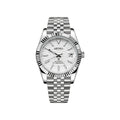 Seiko Mod Clasico White Textured Arabic