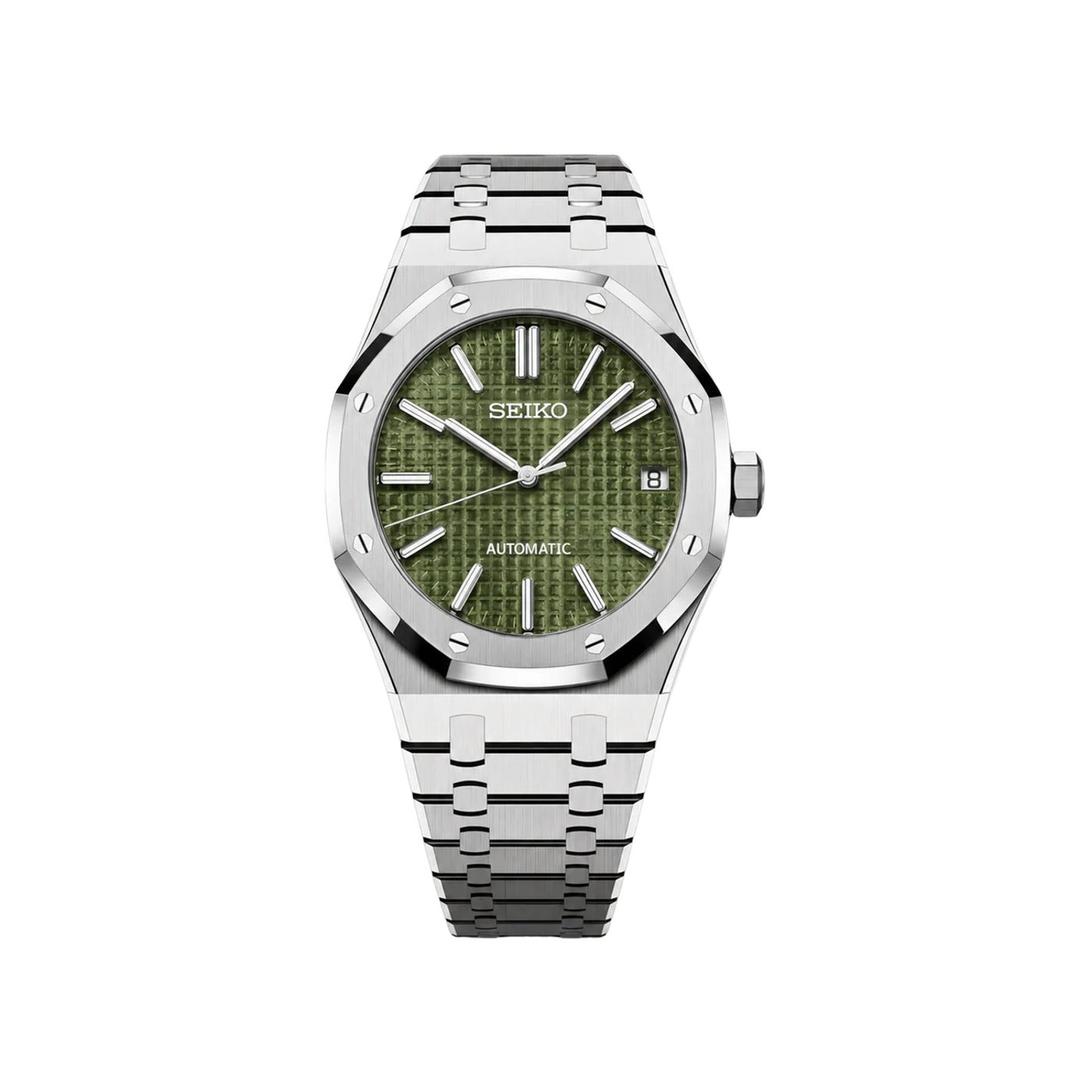 Seiko Mod Octagonal Olive Green