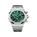 Seiko Mod Octagonal Chronograph Green