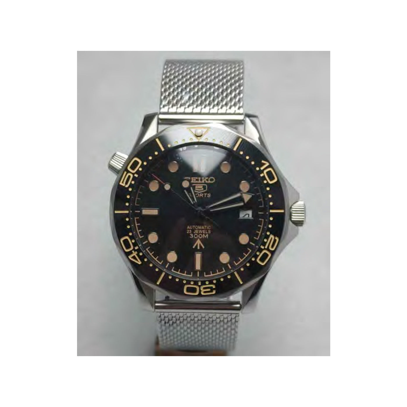 Seiko Mod 5 SPORTS Black&Orange