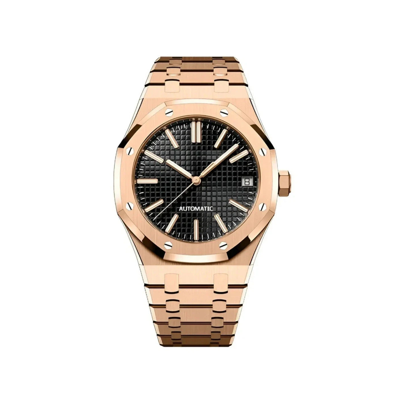 Seiko Mod Octagonal Rose Gold
