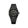 Seiko Mod Octagonal Skeleton Black