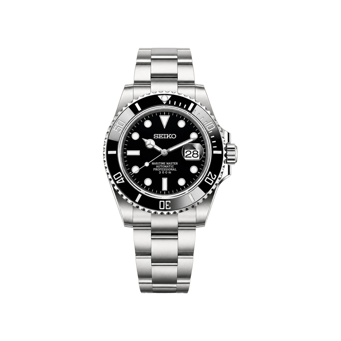 Seiko Mod Buceo BLACK WATCH