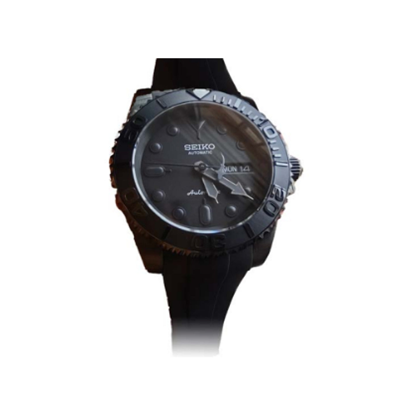 Seiko Mod Black Knight Total Black