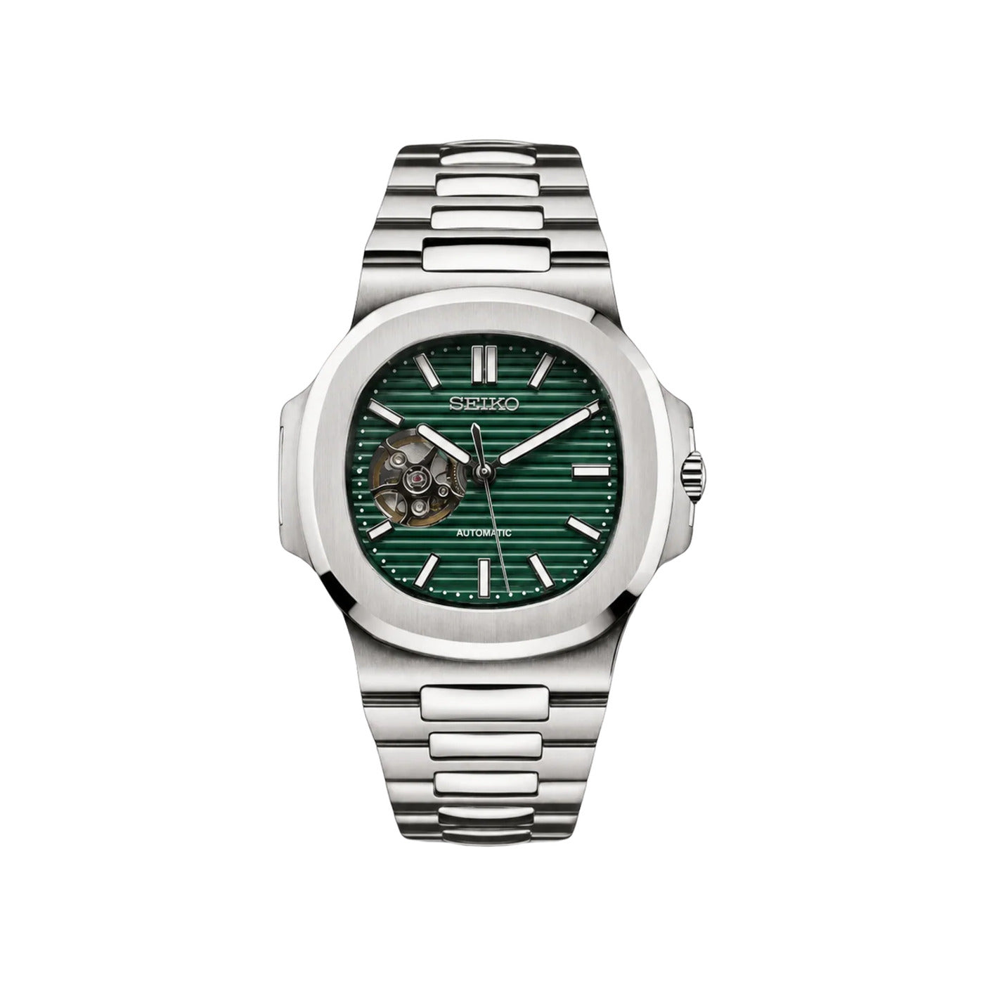 Seiko Mod Deportivo (Open Heart) Chocolate