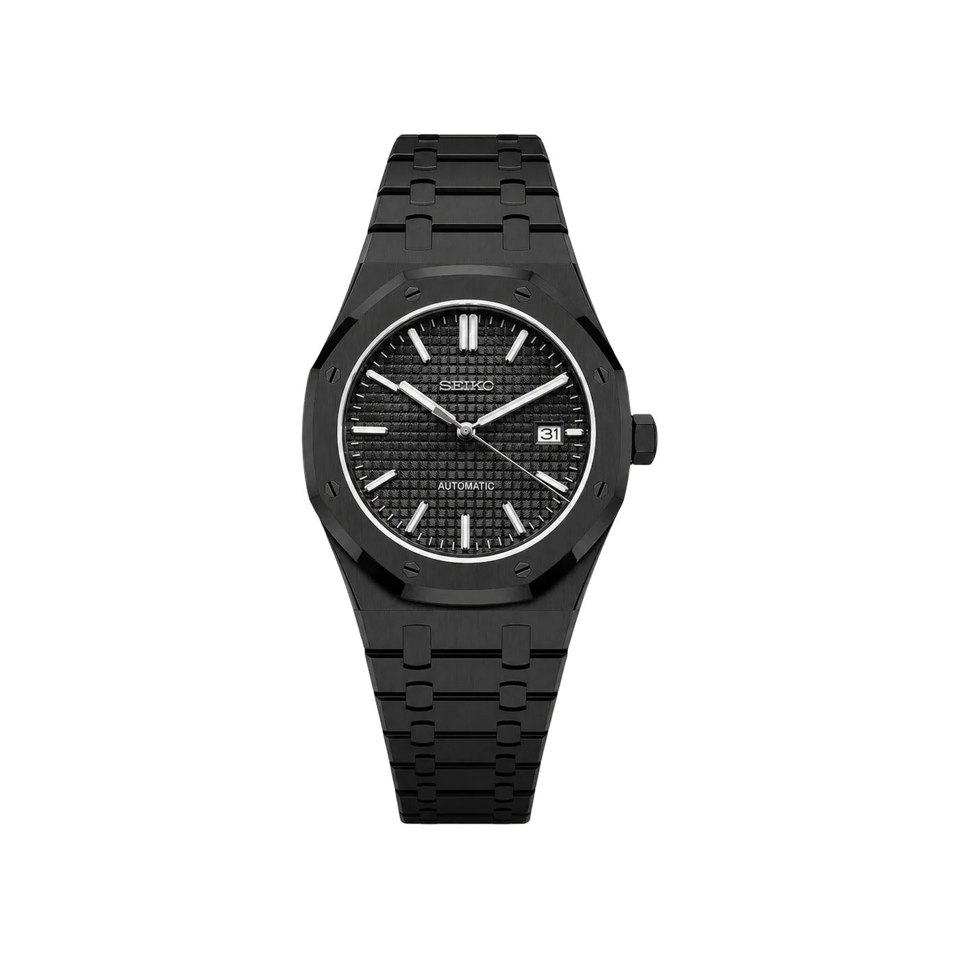 Seiko Mod Octagonal Black Classic