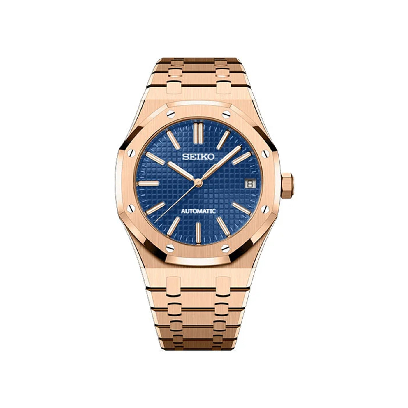 Seiko Mod Octagonal Gold