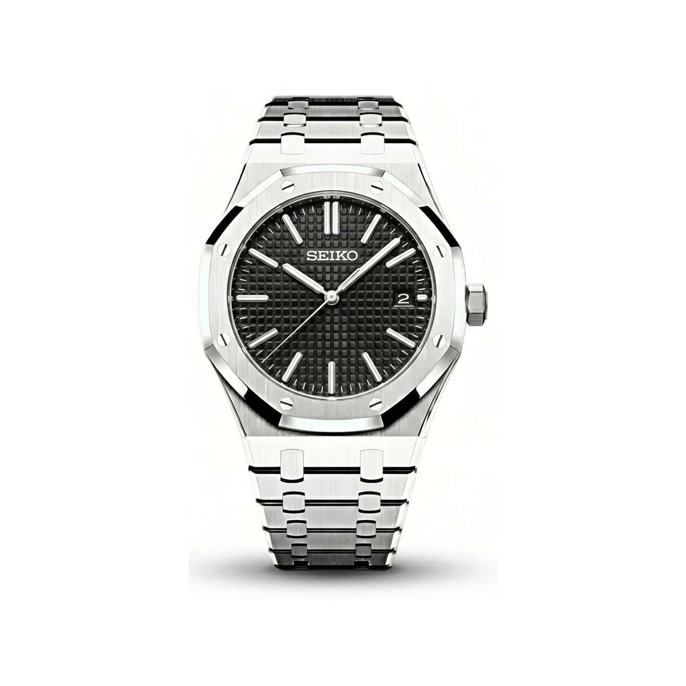 Seiko Mod Octagonal Classic Black