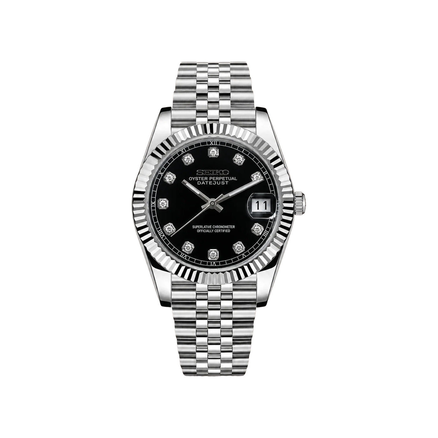 Seiko Mod Diamond Clasico Black