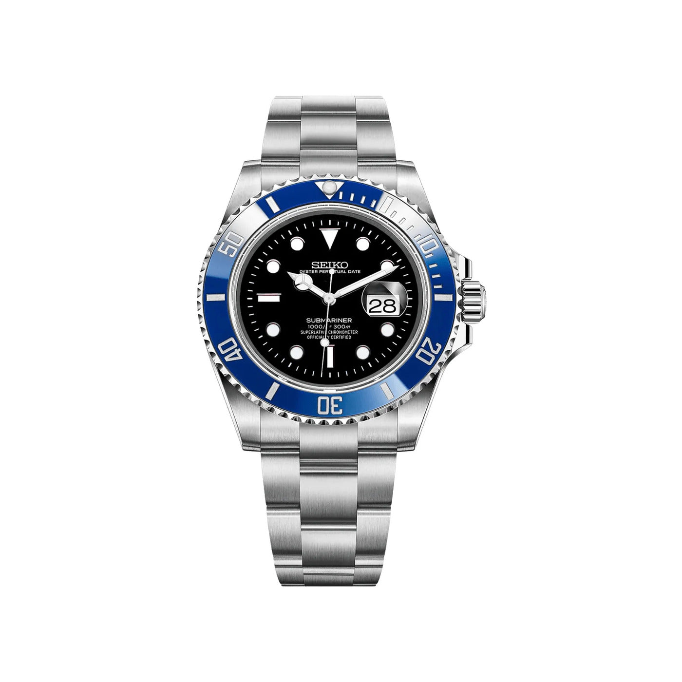 Seiko Mod Buceo Blue Black