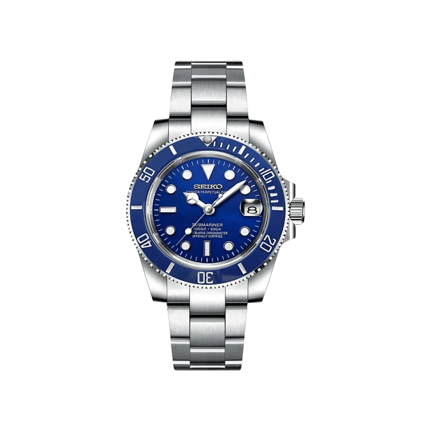 Seiko Mod Buceo SILVER-BLUE