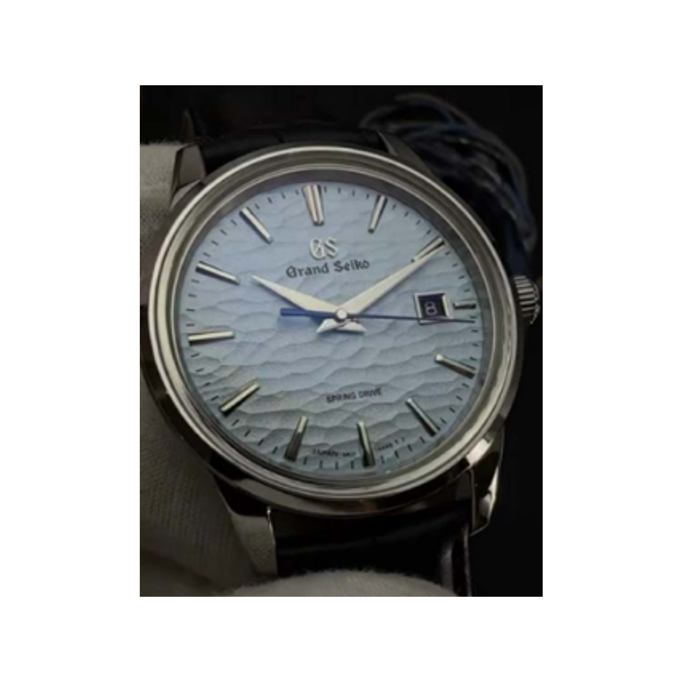 Seiko Mod Grand Azul Spring Drive Piel