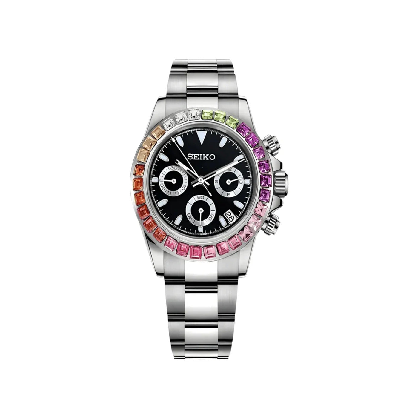Seiko Mod Racing Rainbow