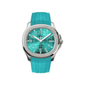 Seiko Mod Deportivo Caucho Tiffany Blue