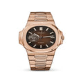 Seiko Mod Deportivo (Open Heart) Rose Glod Chocolate