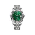 Seiko Mod Clasico Green Roman
