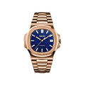 Seiko Mod Deportivo Rose Gold W/Ocean Blue