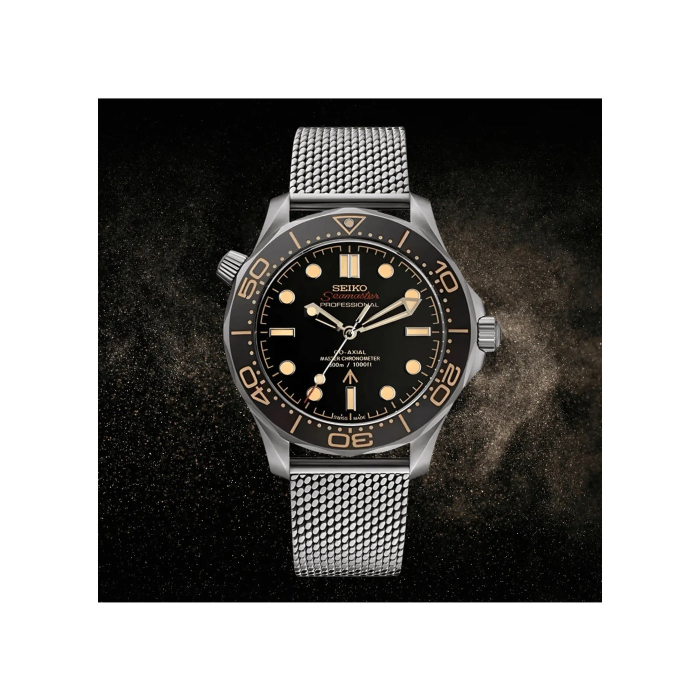Seiko Mod Marino Black&Orange