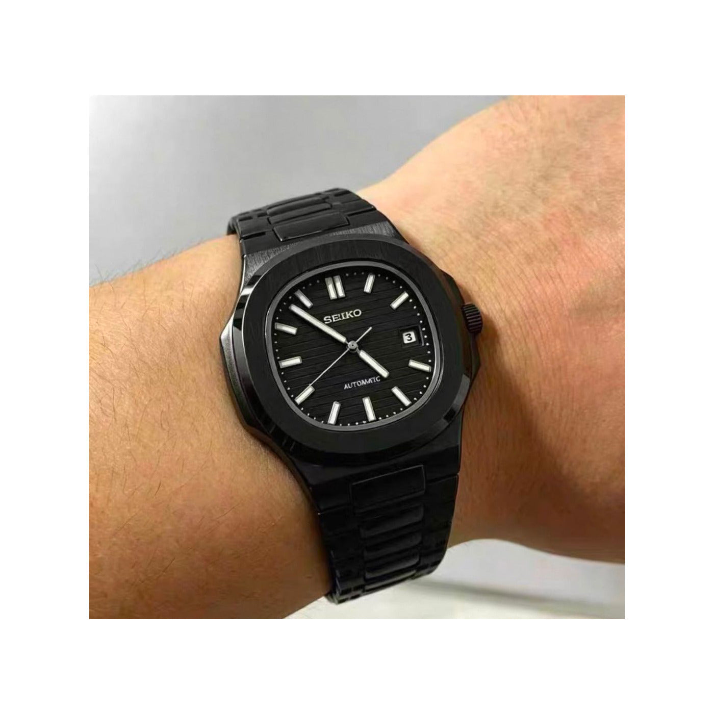 Seiko Mod Deportivo Classic Black