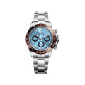 Seiko Mod Racing Ice Blue W/Brown